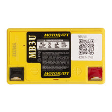 Load image into Gallery viewer, Motobatt Battery Quadflex AGM - MB3U