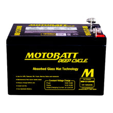 Load image into Gallery viewer, MB12120NB Motobatt Deep Cycle AGM 12ah/C10