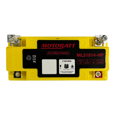 Motobatt Pro Lithium Battery ML51814-HP *4