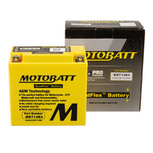 Load image into Gallery viewer, Motobatt Battery Quadflex AGM - MBT14B-4