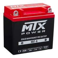 Load image into Gallery viewer, MTX Power Battery AGM - XB7-A