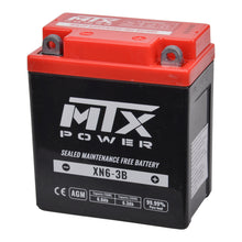 Load image into Gallery viewer, MTX Power Battery AGM 6V - XN6-3B