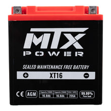 Load image into Gallery viewer, MTX Power XT16 12V AGM Battery