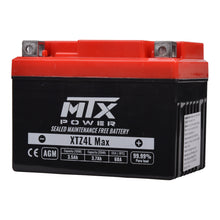 Load image into Gallery viewer, MTX Power Battery AGM - XTZ4L Max