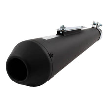 Load image into Gallery viewer, Whites Muffler Shorty Megaphone Reverse Cone - Black