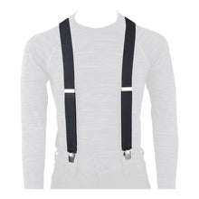 Load image into Gallery viewer, Oxford Riggers Braces Slim Black