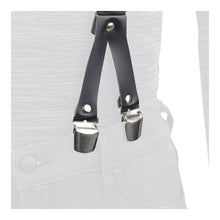 Load image into Gallery viewer, Oxford Riggers Braces Chic Black