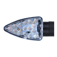 Load image into Gallery viewer, Oxford Arrow Indicator Short Stem Clear Lens - Black