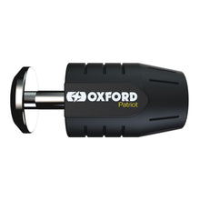 Load image into Gallery viewer, OXFORD PATRIOT 14MM PADLOCK BLACK EXT. PIN - UNPACKAGED BOM