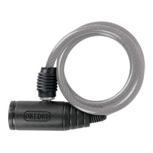 Load image into Gallery viewer, Oxford Bumper Cable Lock 6mm X 600mm - Clear