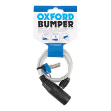Load image into Gallery viewer, Oxford Bumper Cable Lock 6mm X 600mm - Clear