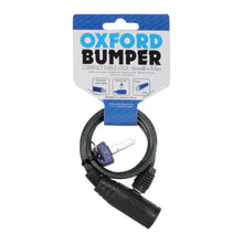 Load image into Gallery viewer, Oxford Bumper Cable Lock Smoke 6mm X 600mm
