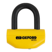 Load image into Gallery viewer, Oxford Boss 12.7mm Disc Lock - Yellow