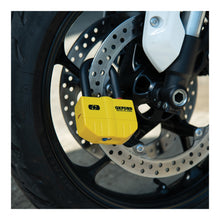 Load image into Gallery viewer, Oxford Disc Lock Alarm Boss 14mm - Yellow