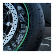 Load image into Gallery viewer, Oxford Wheel Stripes - Fluorescent Green