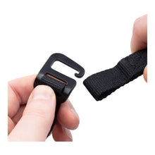 Load image into Gallery viewer, Oxford Atlas G-Hook 17mm X 1.2m Black (Pair)