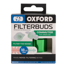 Load image into Gallery viewer, Oxford Ear FilterBuds Commuter 18SNR