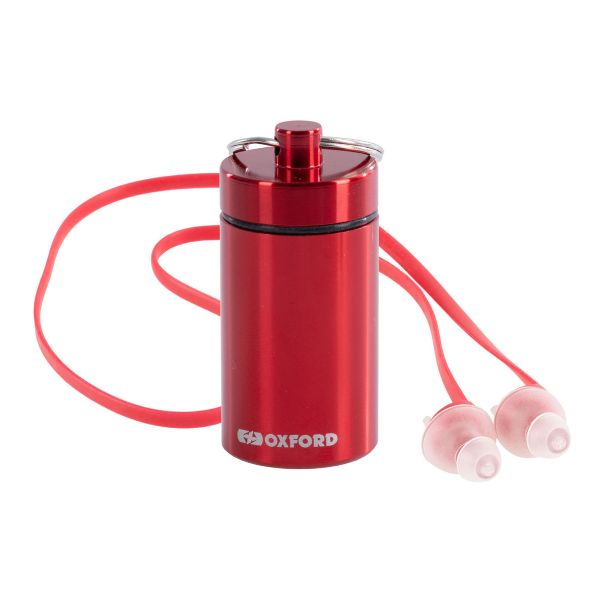 Tappi Per Orecchie Oxford FilterBuds Rossi, Riutilizzabili, 28 SNR, Con Custodia OX955