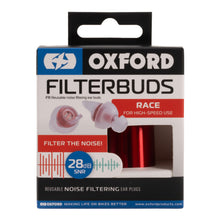 Load image into Gallery viewer, Oxford Ear FilterBuds Race 28SNR