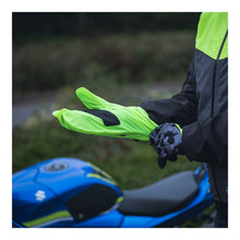 Load image into Gallery viewer, Oxford Rainseal Waterproof Over Gloves - Black / Fluro