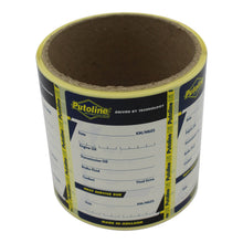 Load image into Gallery viewer, Putoline Service Reminder Label (100 Pack)