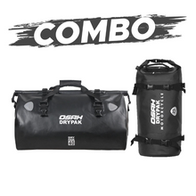 Load image into Gallery viewer, Universal Osah Combo 40L Duffel + 25L Tailpack Triple Black