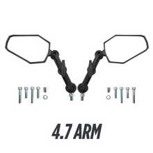 Load image into Gallery viewer, Doubletake Adventure Mirrors 4.7&quot; arms/ Pair Gen2