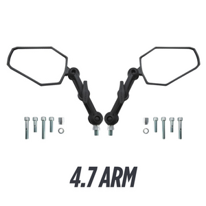 Doubletake Adventure Mirrors 4.7" arms/ Pair Gen2