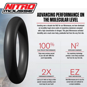 Nitro Platinum Mousse 21"80/100 90/90 10-12 PSI