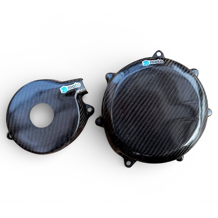 Carbon Fiber Engine Covers for 26+ KTM 690 Husqvarna 701