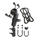 RAM X-Grip Phone Mount with Motorcycle Brake / Clutch Reservoir Base