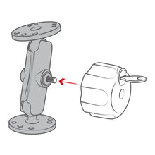 Load image into Gallery viewer, RAM Key Lock Knob with Brass Insert for B Size Socket Arms