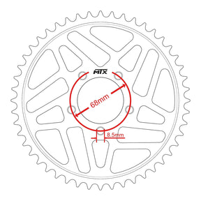 MTX Steel Sur-Ron Rear Sprocket #420 (48T)