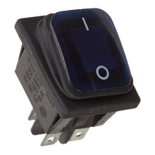 Load image into Gallery viewer, WHITES 12V ROCKER SWITCH ON-OFF BLU WATERPROOF 30X22 RECTANG