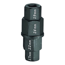 Load image into Gallery viewer, WHITES 4-IN-1 HEX AXLE TOOL 17 19 22 24mm CrMo