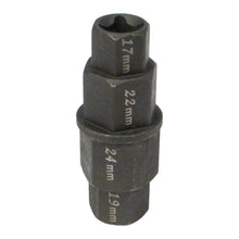 Load image into Gallery viewer, WHITES 4-IN-1 HEX AXLE TOOL 17 19 22 24mm CrMo
