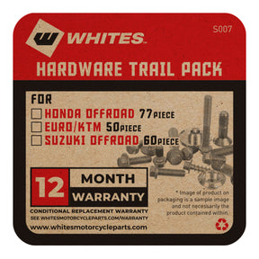 Whites Hardware Trail Pack - Honda Offroad 77PCS