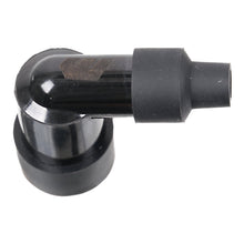 Load image into Gallery viewer, Whites Spark Plug Cap - Replaces LZFH - Right Angle - Black