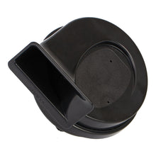 Load image into Gallery viewer, Whites Horn 12V Snail Horn (110dB/500Hz) 80mm Black