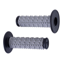 Load image into Gallery viewer, Whites MX Large Diamond Grip - Grey / Black