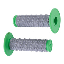 Load image into Gallery viewer, Whites MX Large Diamond Grip - Grey / Green