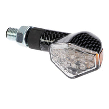 Load image into Gallery viewer, Whites LED Diamond Flasher Carbon