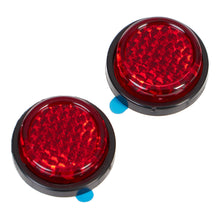 Load image into Gallery viewer, WHITES REFLECTORS - ROUND - 22MM - PAIR