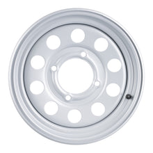 Load image into Gallery viewer, Whites ATV/UTV Steel Rim 14x6 Can-Am Front 4/137 +13 - Silver