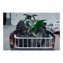 Load image into Gallery viewer, Whites Alloy Tailgate Folding Ramp 223x35cm 318kg Rated