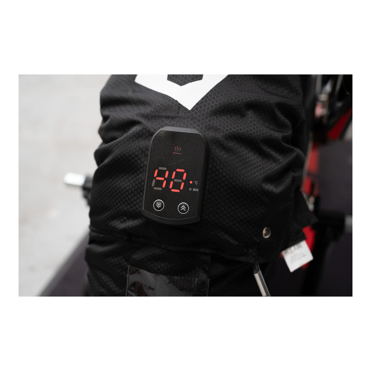 WMP Tyre Warmer C7 Digital 30-90°C 120/200+ Pair - Black