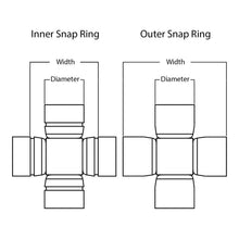 Load image into Gallery viewer, Whites ATV/UTV Joint Assembly WPUJ09 25mm/45mm int. snap ring