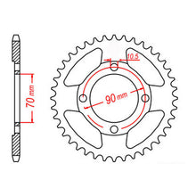 Load image into Gallery viewer, XAM Sprocket Kit Honda CT110X 15/45