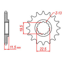Load image into Gallery viewer, XAM Sprocket Kit Suzuki DRZ125 / Kawasaki KLX125 Small Wheel 14/51
