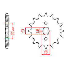 Load image into Gallery viewer, XAM Sprocket Kit Suzuki ATV LT50 11/37